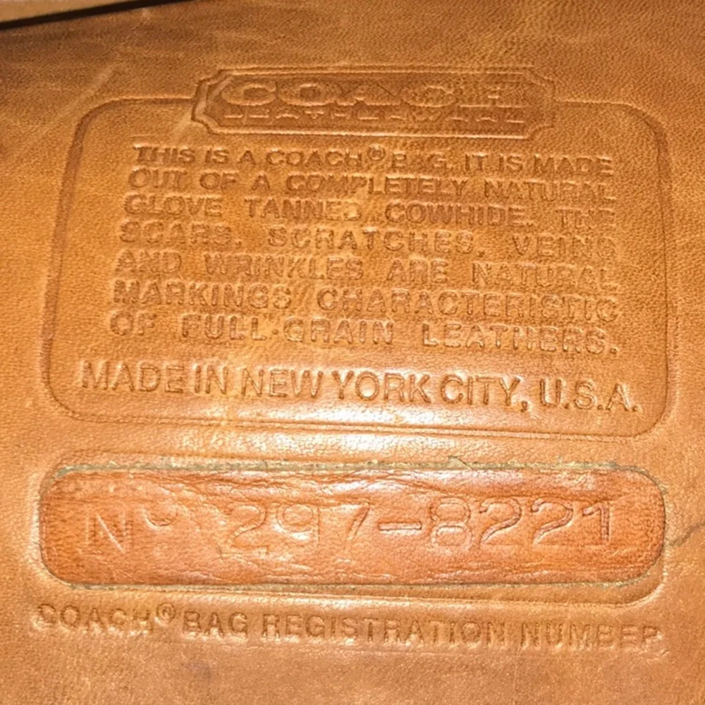 Vintage Coach Briefcase